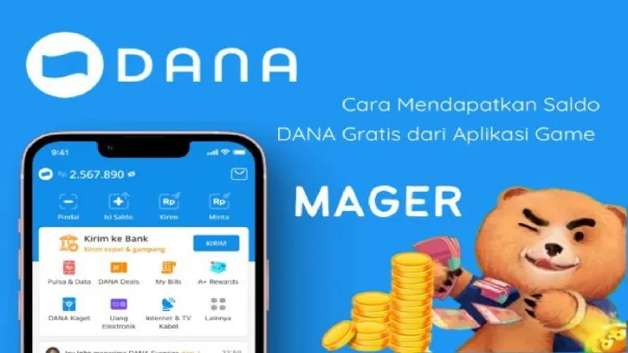 Mainkan Aplikasinya, Dapatkan Saldo DANA Rp 50.000 Jumat 13 Juni 2025 Lewat Aplikasi MAGER