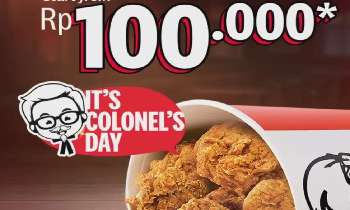 KFC Meriahkan Tanggalan 9.9: Promo 9 Ayam Goreng Lezat Mulai Rp100.000
