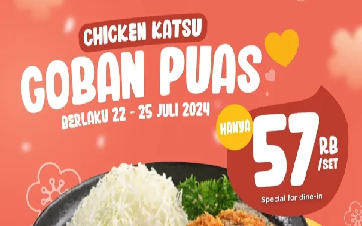 Serbu Promo Menarik Kimukatsu Hari Ini, Ada Diskon Hingga 40 Persen!