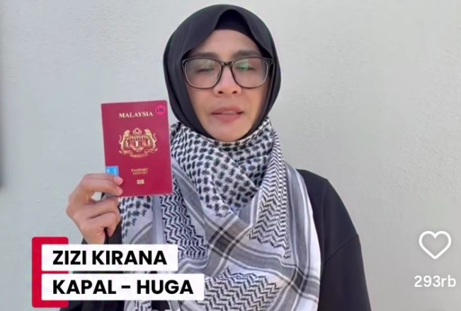 Zizi Kirana Dikabarkan Diculik Tentara Israel saat Misi Kemanusiaan ke Gaza, Pesan Terakhir untuk Keluarga Bikin Haru