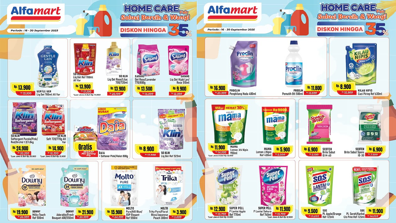 Promo Alfamart 21 September 2025: Sabun Molto Cuma Rp3.000an!