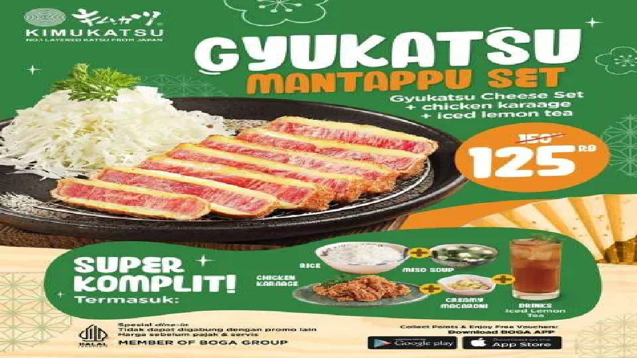 Kimukatsu Berikan Promo Akhir Bulan Juli 2025: Paket Super Komplit Harga Spesial!
