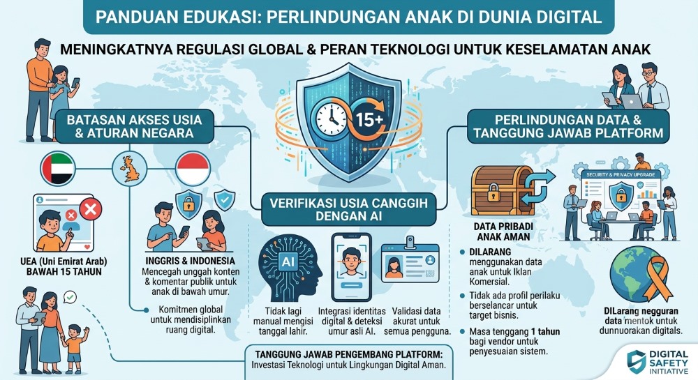 Revolusi Perlindungan Digital: Bagaimana AI Mengubah Batasan Usia Media Sosial Global