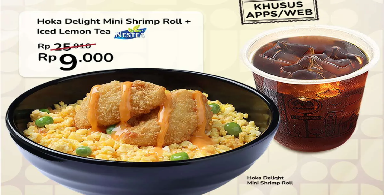 SIKAT Promo Hokben 17-23 Oktober 2025: Paket Hoka Delight Cuma Rp 9.000