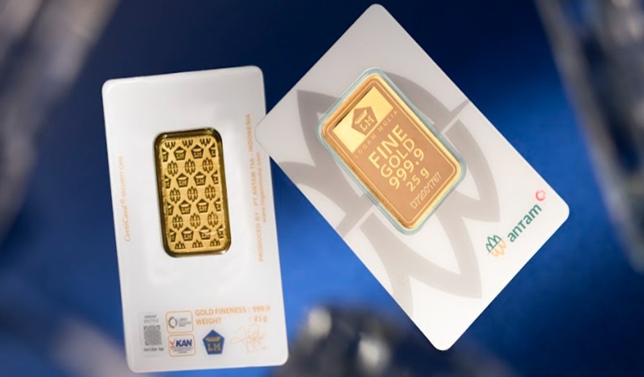 Harga Emas Antam Melejit, Naik Jadi 1,9 Juta per Gram!