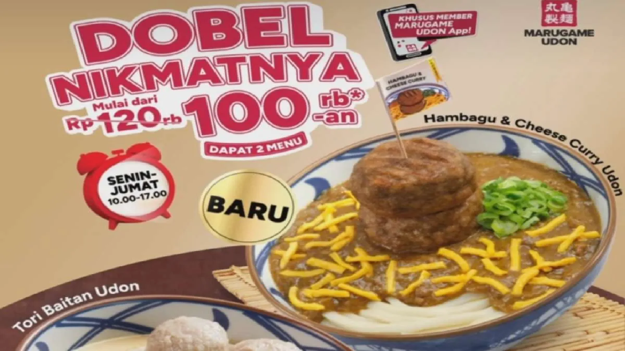 SIKAT BOR! Promo Marugame Udon Oktober 2025: Beli 2 Menu Lebih Hemat