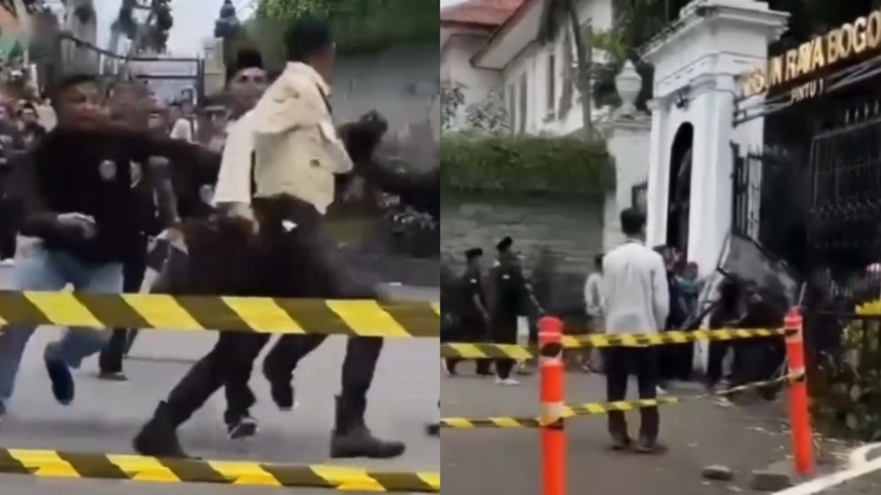 Viral Rombongan Pesilat Keroyok Satpam Kebun Raya Bogor, Maksa Masuk hingga Rusak Gerbang