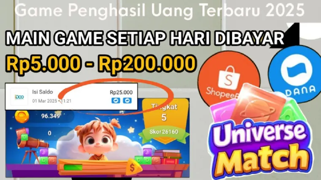 Cuma Main Puzzle Dapat Saldo DANA Gratis Cair Rp 100.0000? Intip Caranya di Sini