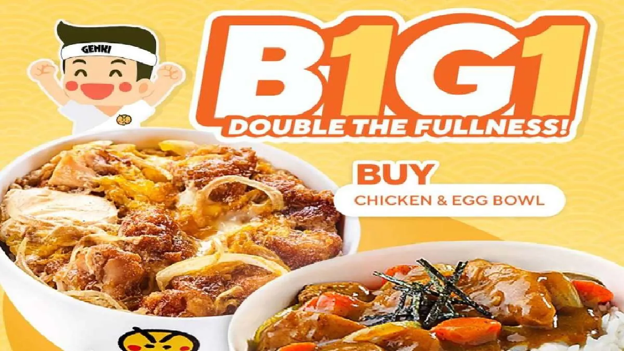 Promo Terbaru Genki Sushi Awal Januari 2026: Bisa Dapat Buy1Get1!