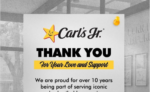 Restoran Burger Carl's Jr Tutup Gerai di Indonesia