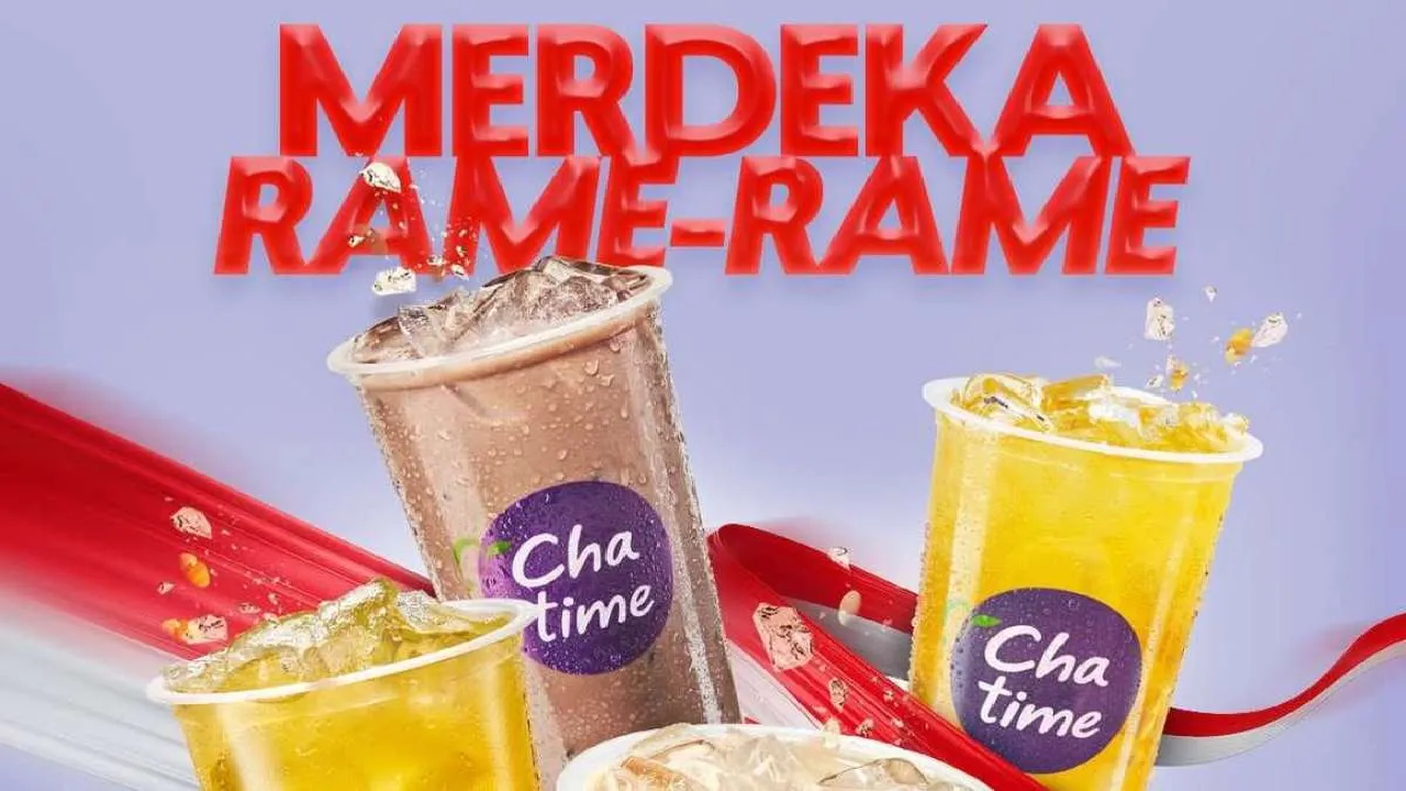 Promo Chatime Merdeka Aktif Sampai 31 Agustus 2025: Beli 10 Chatime Tanpa Kuras Dompet!