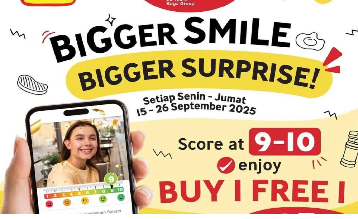 Promo Pepper Lunch Spesial Anniversary ke-23: Buy 1 Free 1 Cuma Modal Senyum