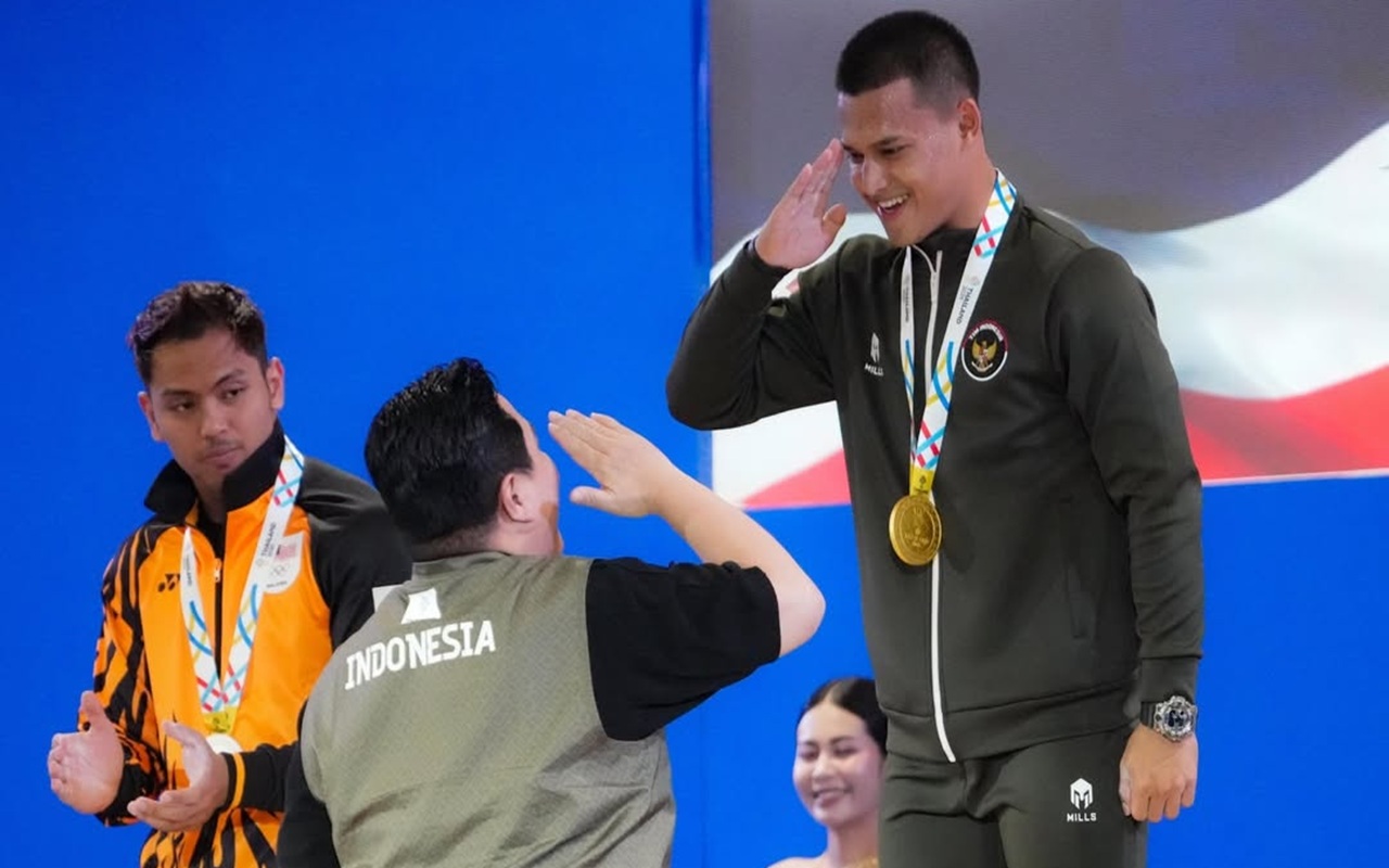 Luar Biasa! Rizki Juniansyah Sabet Emas SEA Games 2025 dan Lampaui Rekor Dunia