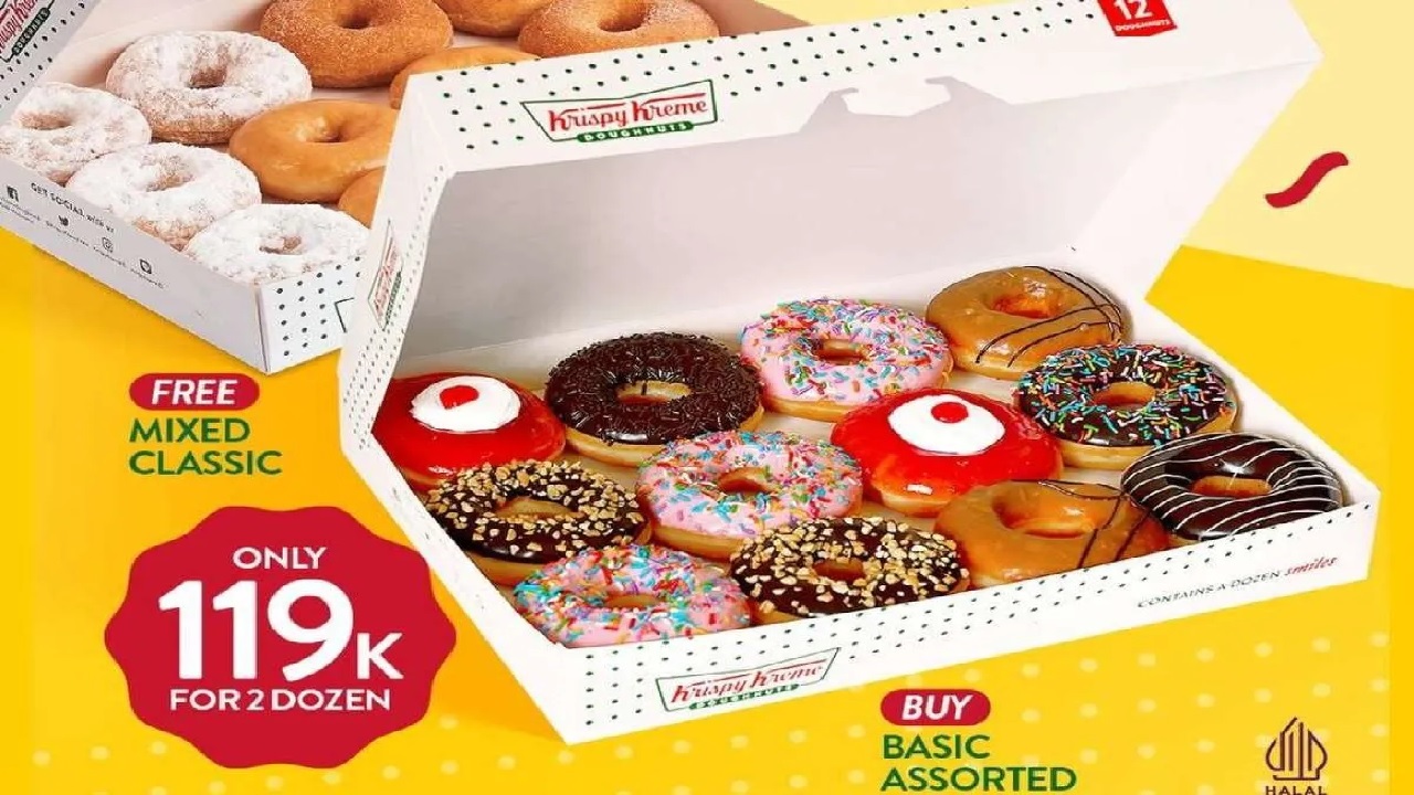 Promo Krispy Kreme 21 April 2026: 24 Donat Cuma Rp119.000, Cek Syaratnya