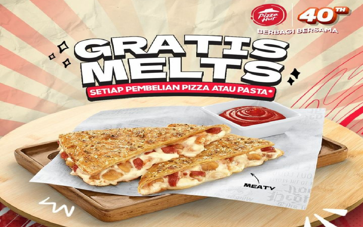 Gas! Serbu 3 Promo Pizza Hut Juli 2024 Ini, Bisa Dapat Gratis 1 Melts Pizza