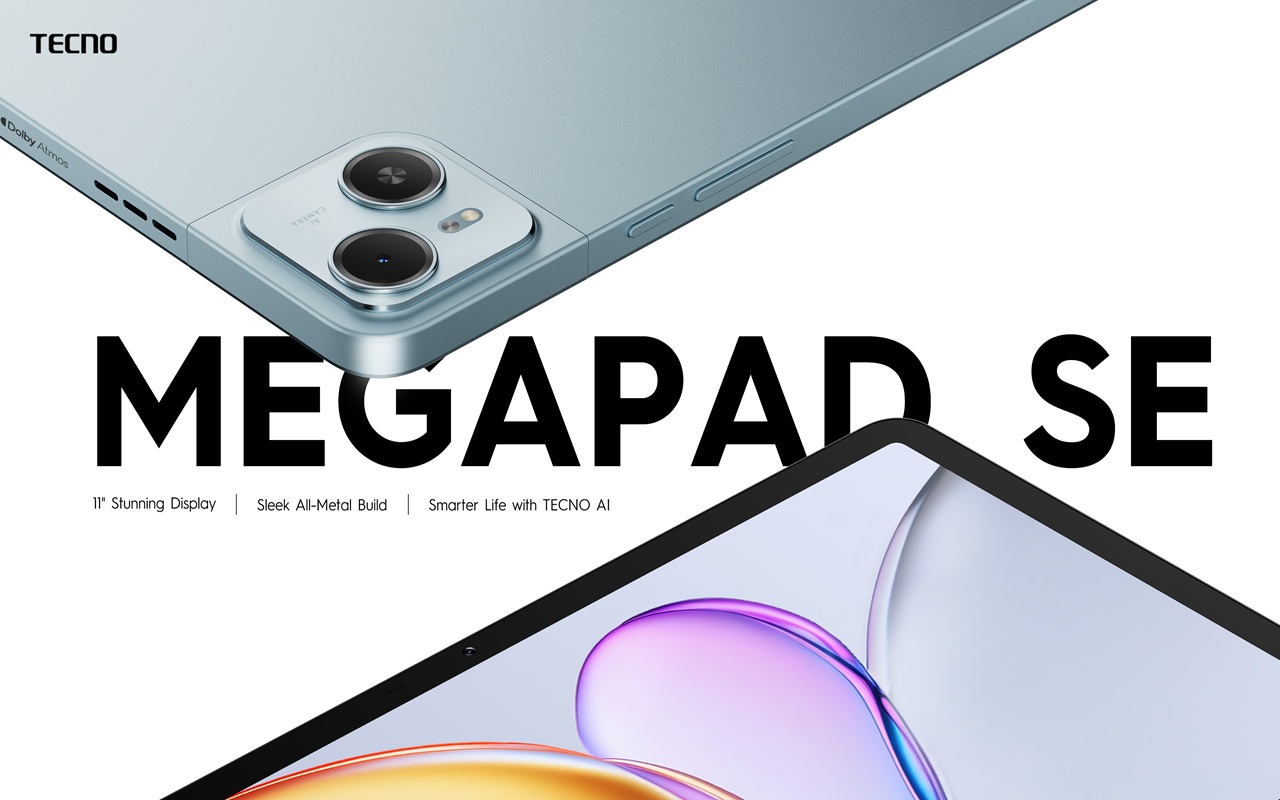 Resmi Rilis! TECNO MEGAPAD SE Tablet AI 11 Inci Harga Rp 2 Jutaan, Bonus Kuota 792GB