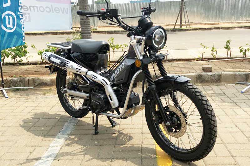 WMoto Porter 125, Motor Mirip Honda CT125 Cuma Rp 23 Jutaan, Alternatif Retro-Petualang yang Ramah Kantong