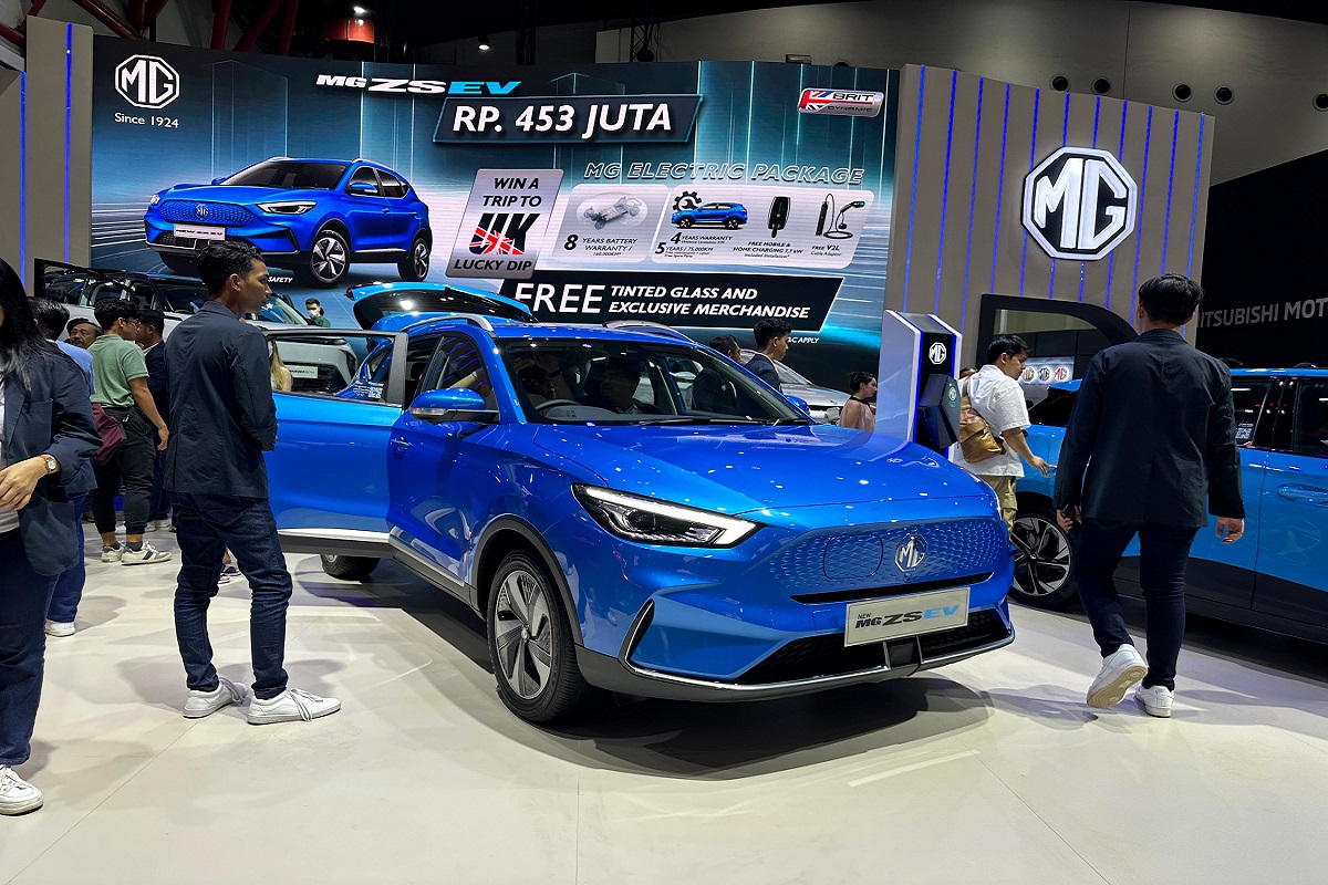 New MG ZS EV: Mobil SUV Listrik Eropa Paling Menarik Minat Konsumen di IIMS, Cek Harga Jualnya