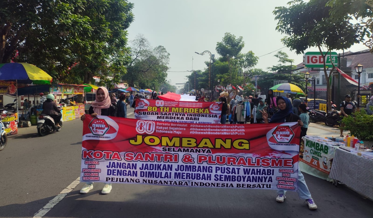 Kirab Merah Putih PNIB di Jombang: Tegaskan Perlawanan Terhadap Korupsi, Narkoba, dan Paham Radikal
