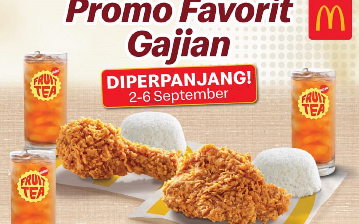 September Full Senyum! McDonald's Berikan Promo Spesial Makan Bertiga Cuma Rp 50 Ribuan 