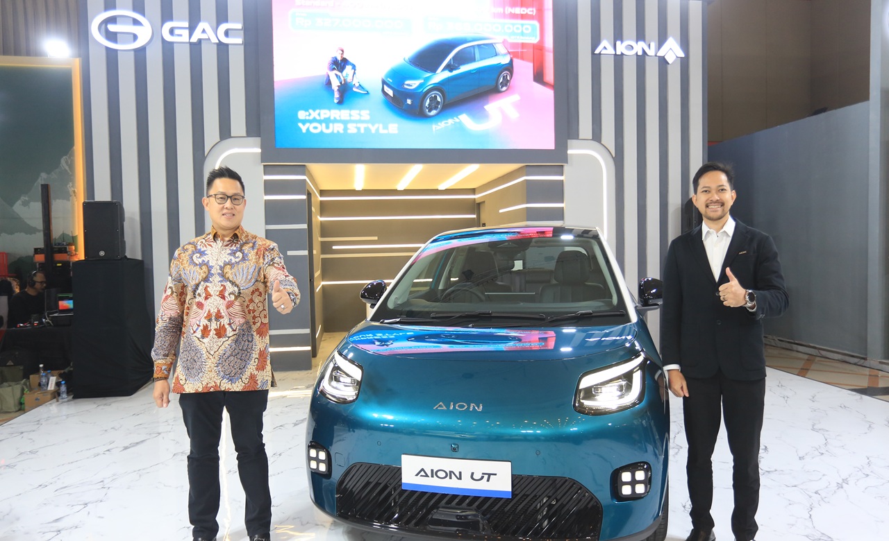 GAC Indonesia Resmi Perkenalkan AION UT di GIIAS Bandung 2025, Mobil Listrik Urban Cerdas dengan Sentuhan Gaya Eropa