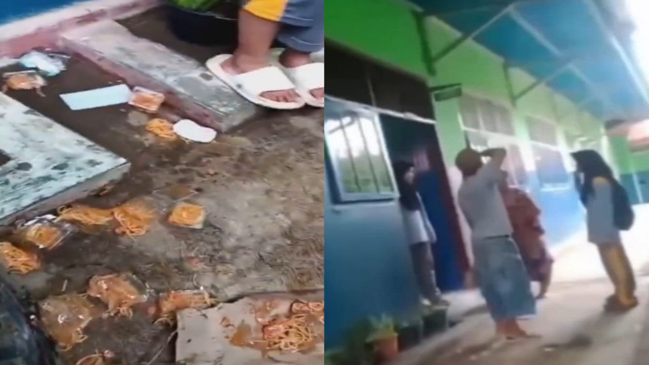 Viral Ibu Kantin Ngamuk dan Buang Dagangan Siswi MTs di Brebes, Polisi Berikan Mediasi 