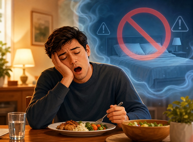 Jebakan Kantuk Setelah Makan: Jangan Langsung Rebahan, Ini Risiko Fatal yang Mengintai!