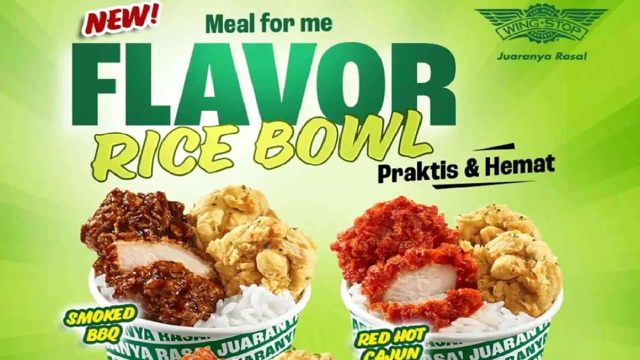 TERBARU! Promo Baru Wingstop: Makan Praktis dan Hemat Cuma Rp 17.000an