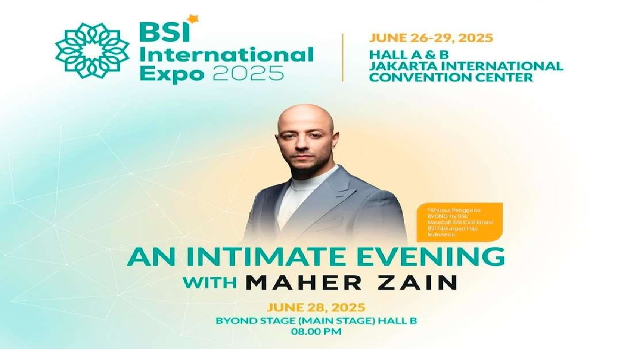 BSI Gelar Konser Maher Zein, Begini Cara Dapatkan Tiket Gratisnya!