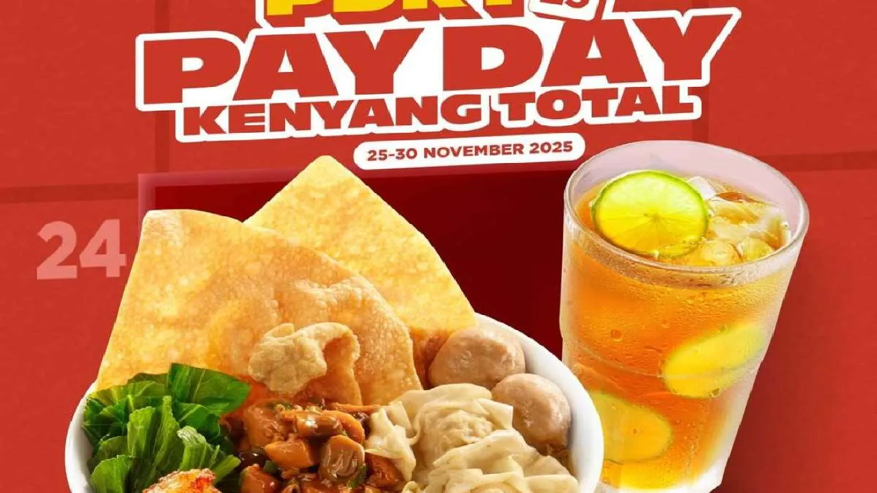 Edisi Promo Payday Bakmi GM: Paket Bakmi Sultan dan Minum Harga Spesial!