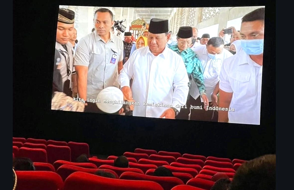 Bioskop Jadi Panggung Pemerintah, Amnesty Sebut Video Prabowo Mirip Gaya Rezim Otoriter