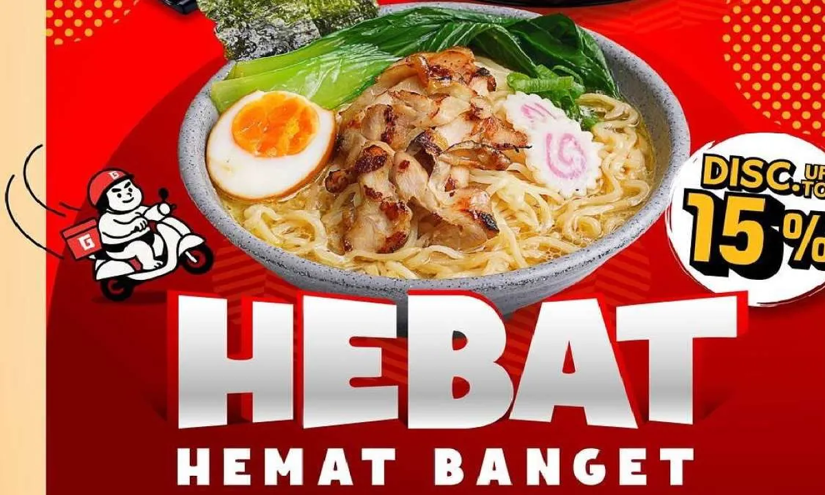 Promo Gokana Ramen Berlaku Senin-Kamis di Bulan September 2025: 4 Paket Makan Ramean Diskon 15 Persen
