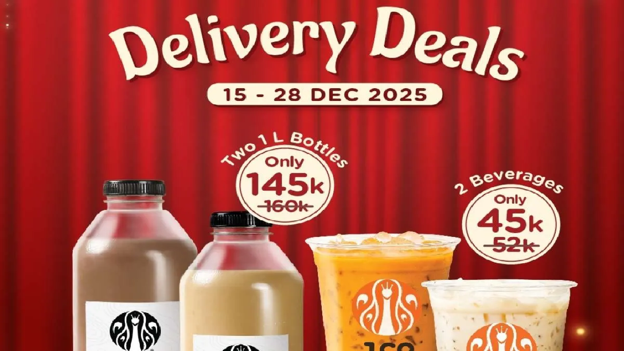 Promo Terbaru JCO Donuts Khusus Delivery: Paket Minuman 2–5 Orang Mulai Rp45.000