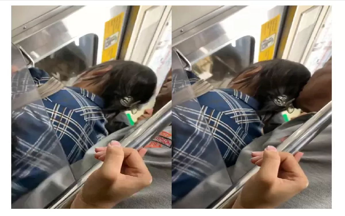 Viral! Penumpang KRL Wanita Diciumi Rambutnya oleh Penumpang Lelaki, Videonya Bikin Geger