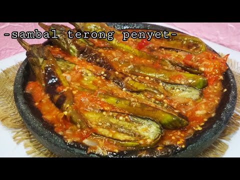Resep Sambal Terong Penyet Praktis dan Nikmat, Lauk Sederhana yang Selalu Bikin Nambah Nasi