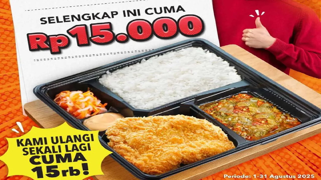 SIKAT Habis Promo Makan Yoshinoya: Paket HOT Deal H/O/T Cuma Rp15.000, Begini Caranya