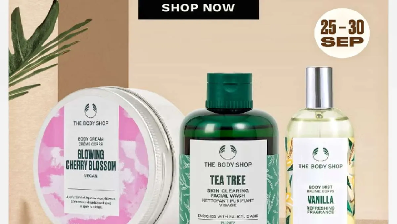 Promo Spesial Pay Day The Body Shop: Serum-Lip Balm Diskon hingga 40 Persen!
