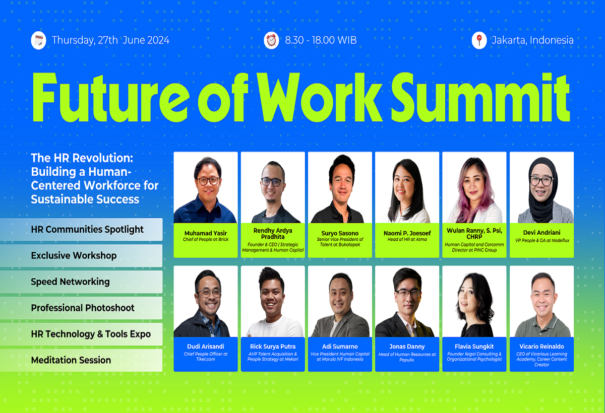 Fix! Apiary Academy Umumkan Penyelenggaraan Future of Work Summit 2024, Siap Hadapi Revolusi Pembangunan SDM