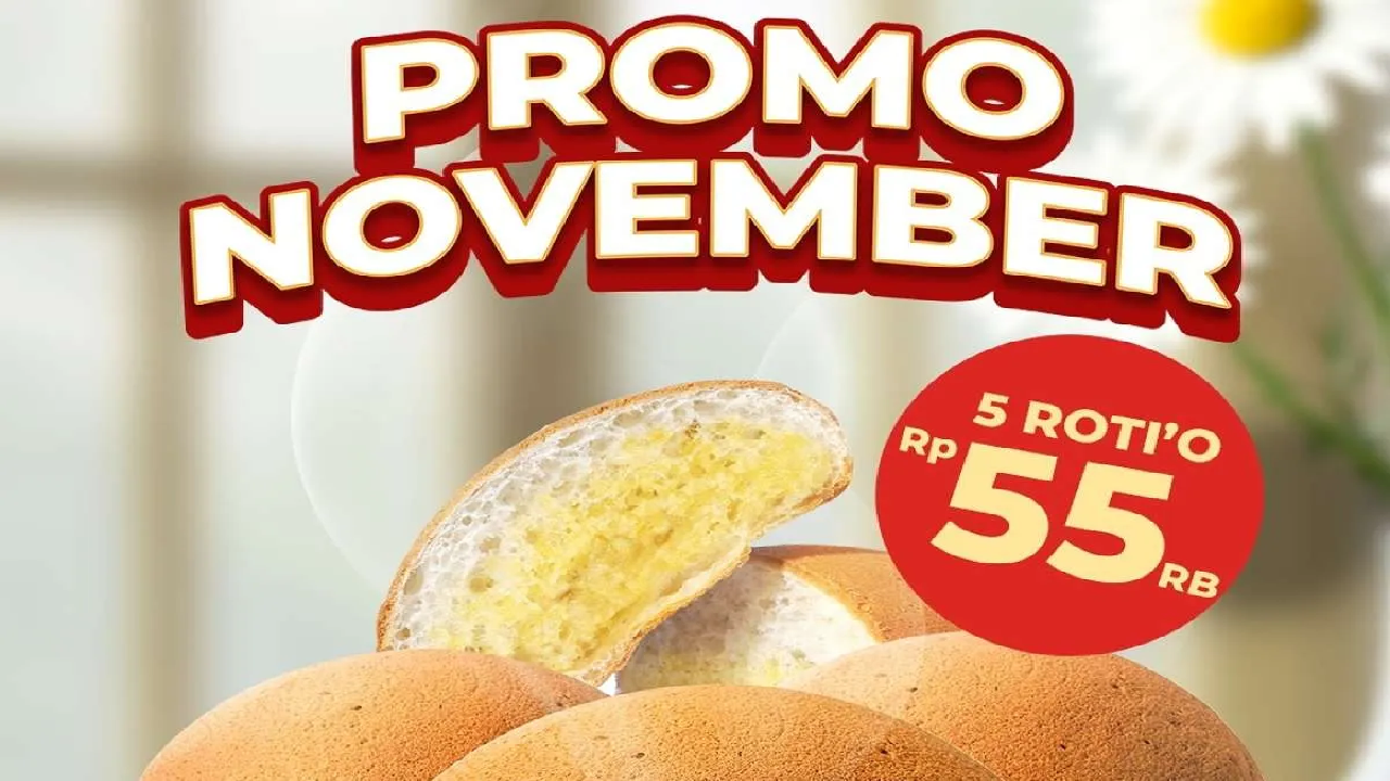 3 Promo Terbaru Roti'O Edisi November 2025: Ada Buy One Get One!
