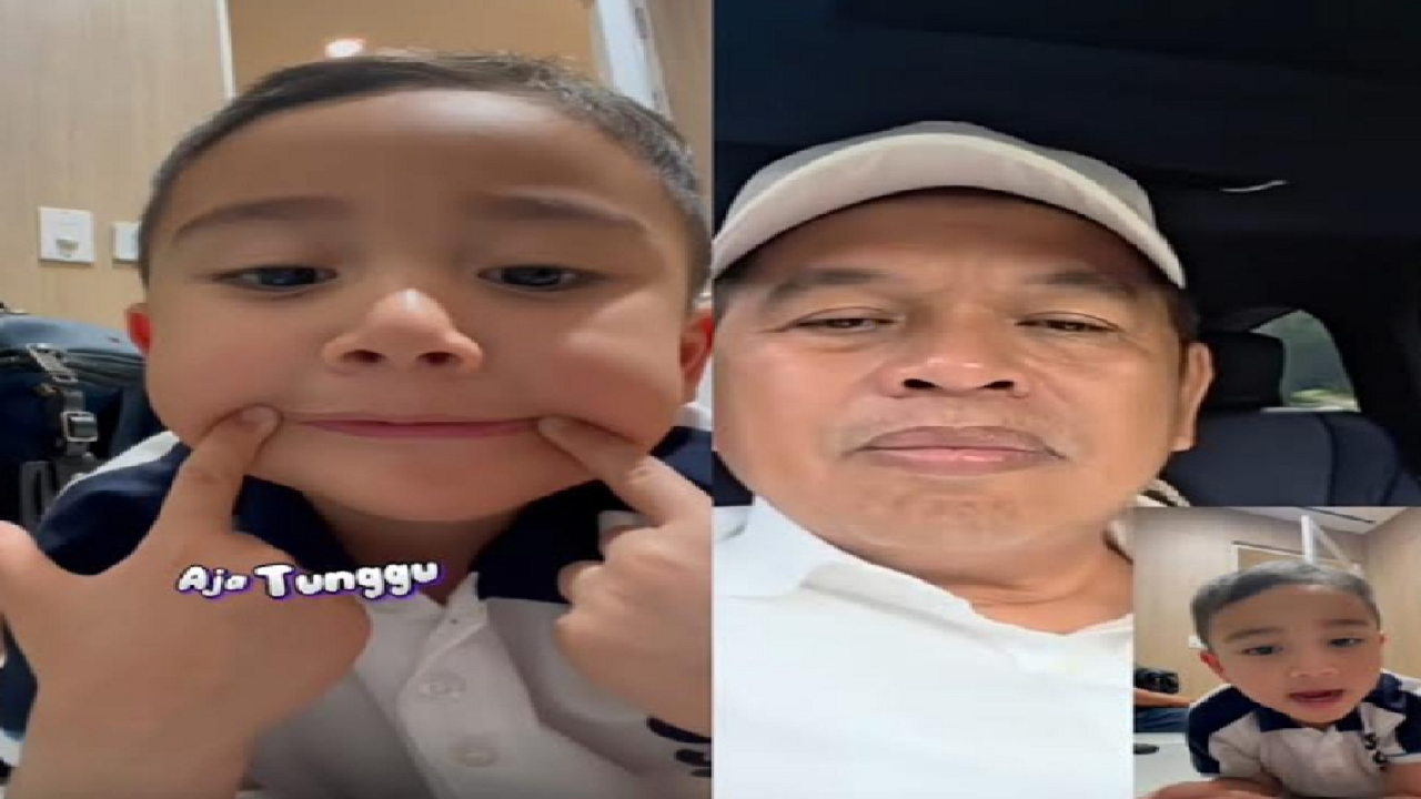 Lawan Arus! Viral Rayyanza Malah Nantangin Kang Dedi: Kita Ngopi Bareng