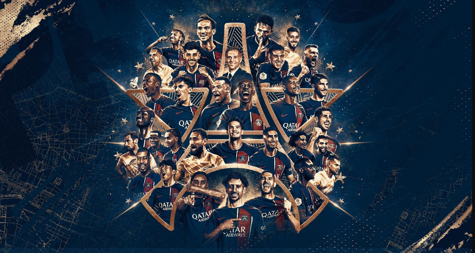 Bravo PSG! Juara Liga Prancis 2023/2024
