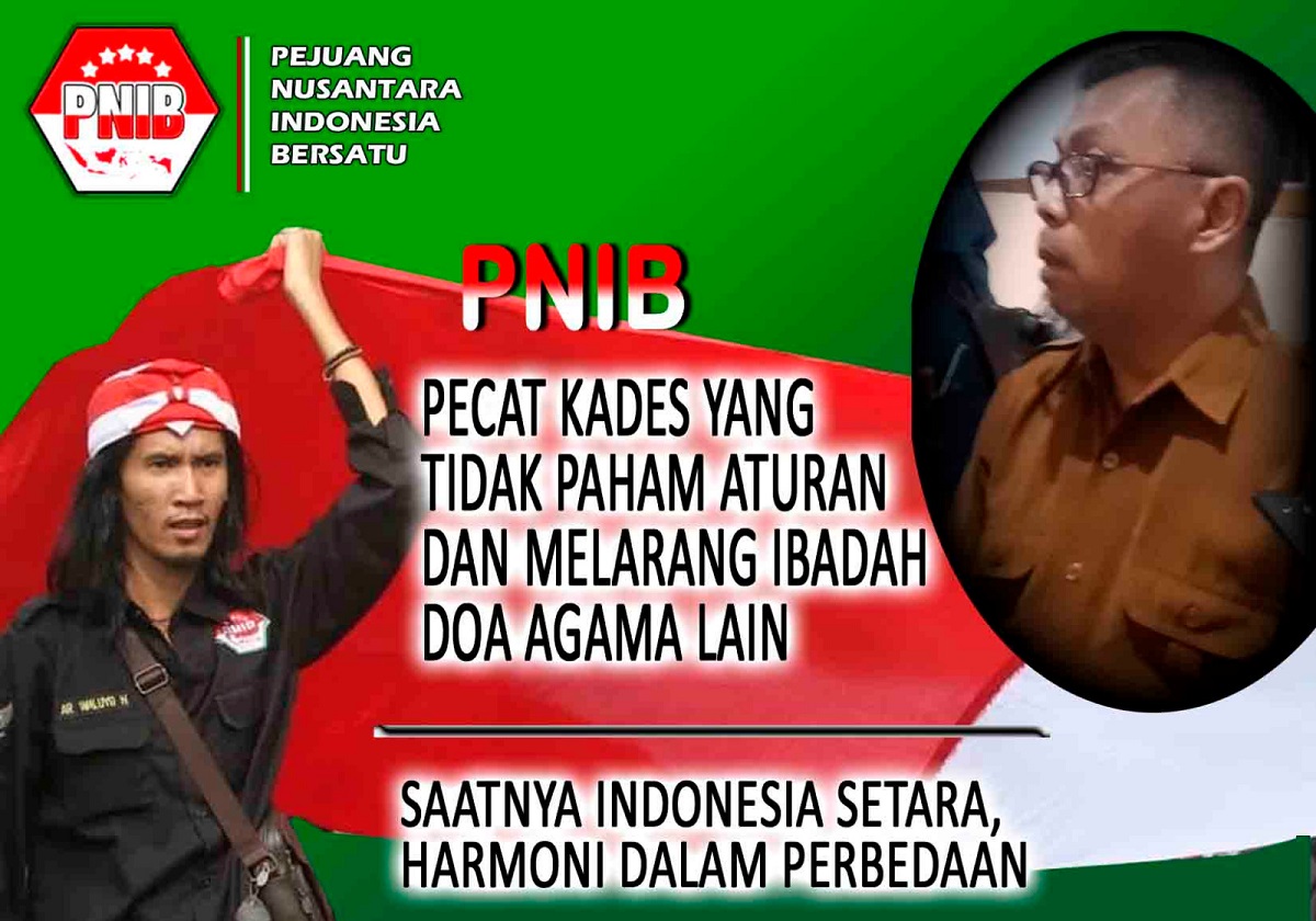 PNIB Minta Kades Mergosari Dipecat Gara-gara Larang Ibadah Doa di Sidoarjo: Tidak Paham Aturan!