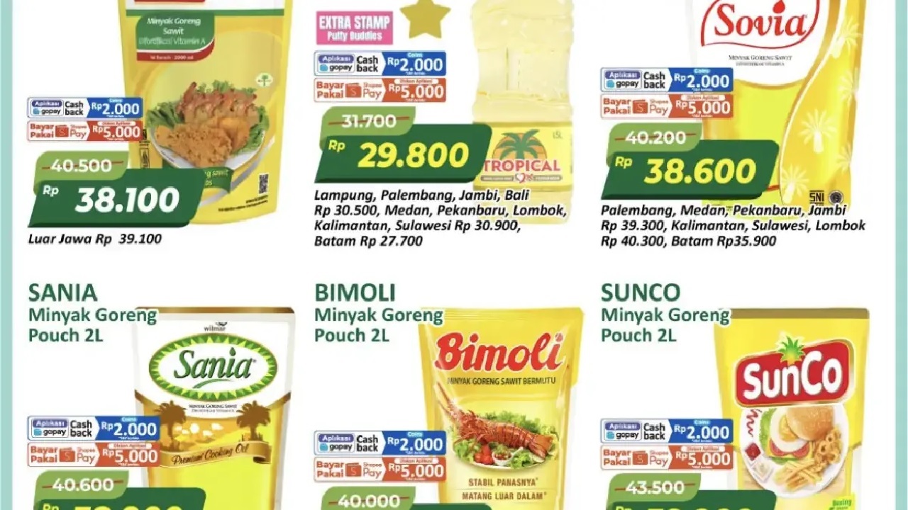 Promo Terbaru Alfamart 22-28 Februari 2026: Diskon Berbagai Merek Minyak Goreng!