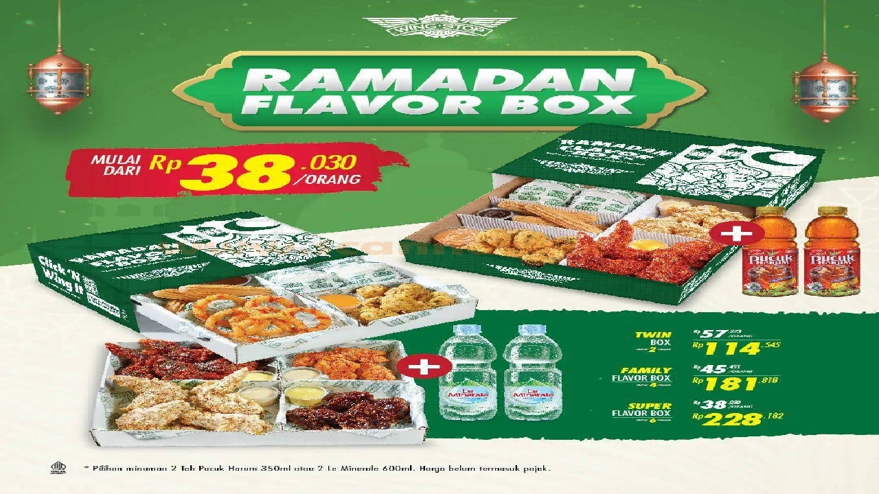 Ini Daftar Paket Menu Makanan Murah Spesial Bukber Terbaru Februari 2026: Ada Pizza dan Wingstop!
