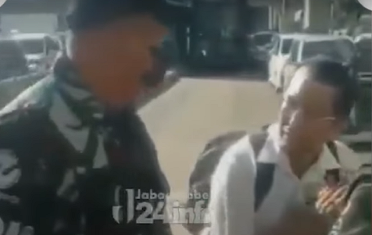 Viral Video Aksi Anggota TNI Memarahi Penumpang Ojol Picu Perhatian Netizen