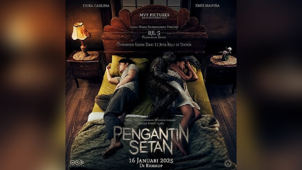Link Streaming Nonton Film Horor Indonesia Pengantin Setan: Kisah Jin Dasim yang Menyeramkan