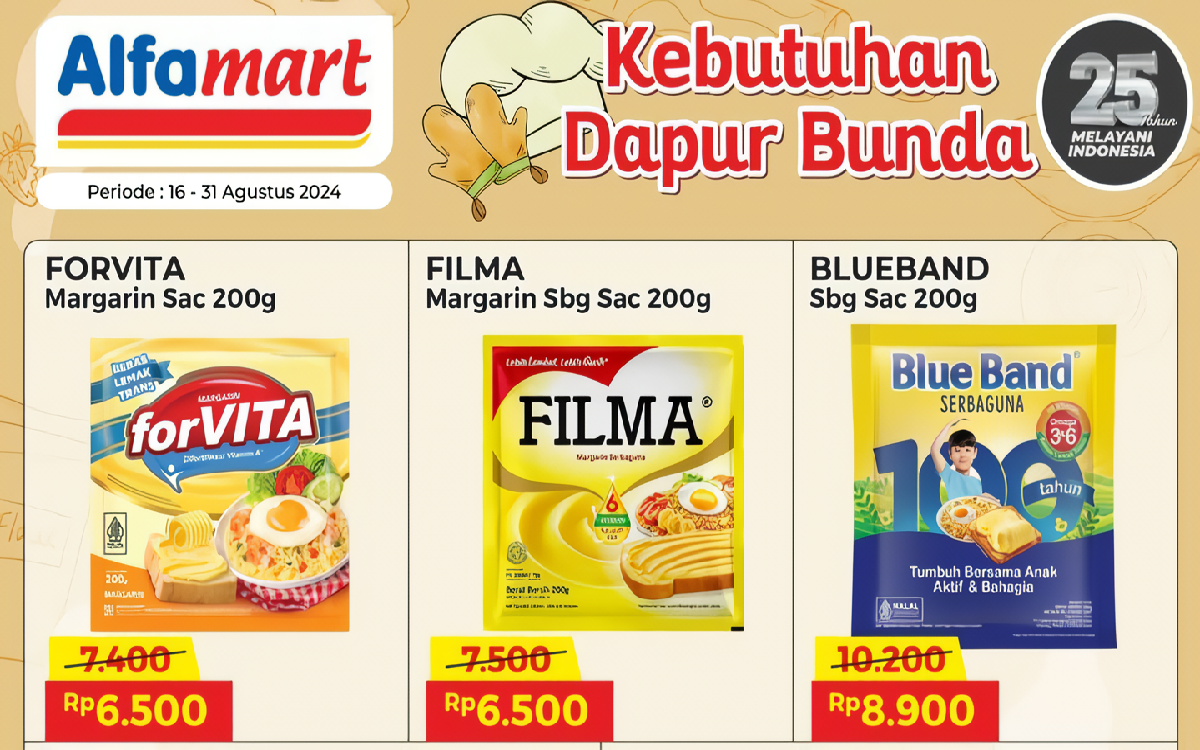 Serbu Promo Alfamart 'Kebutuhan Dapur Bunda' Agustus 2024, Manfaatkan Harga Spesialnya!