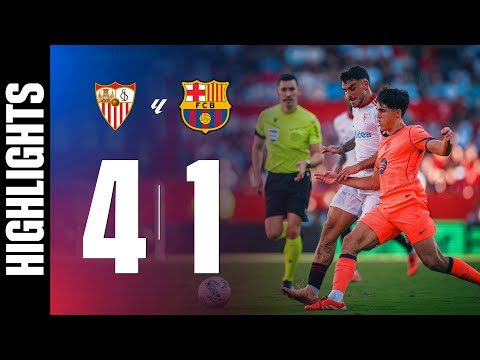 Sevilla Hancurkan Barcelona 4-1 di Liga Spanyol, Lewandowski Gagal Penalti