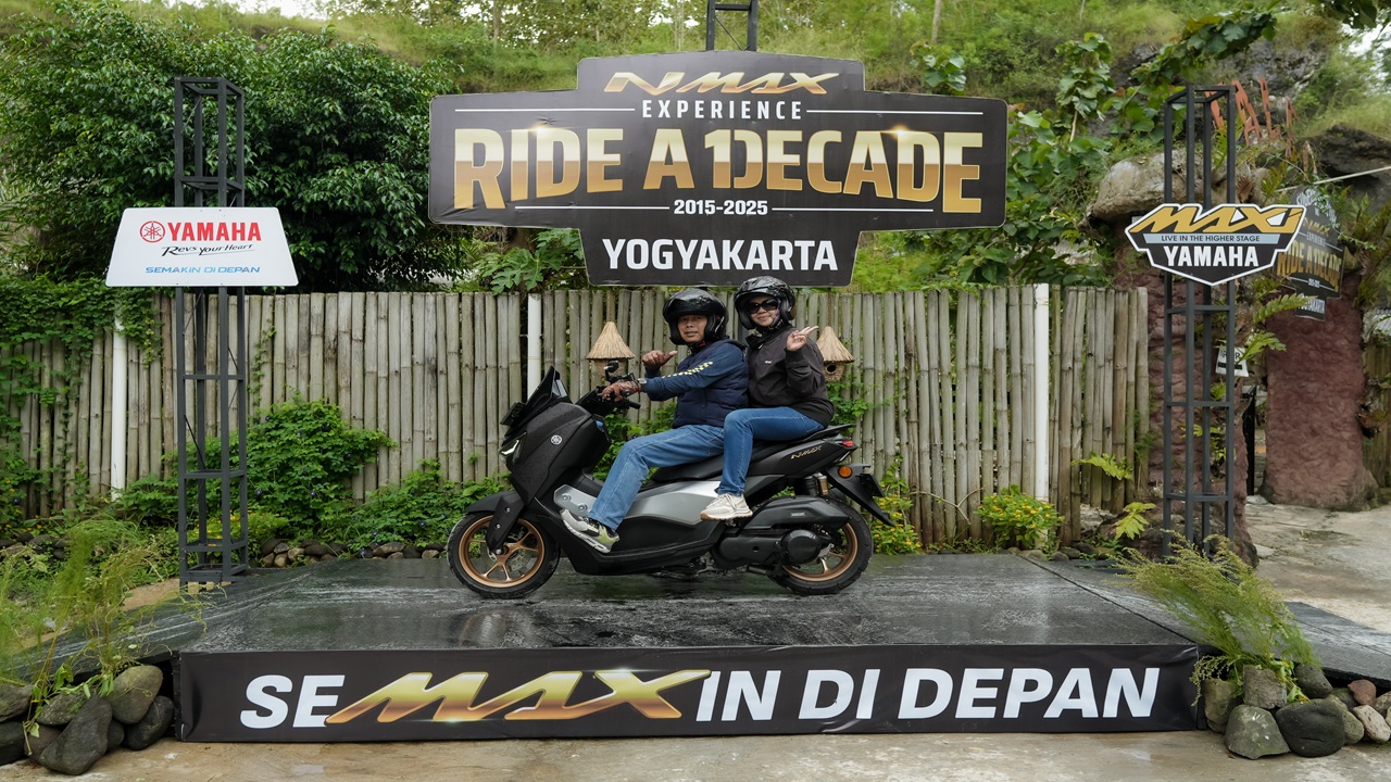 NMAX Experience: Ride A Decade kembali Bertualang dan Menyapa Pengguna Setia Serentak di 4 Kota