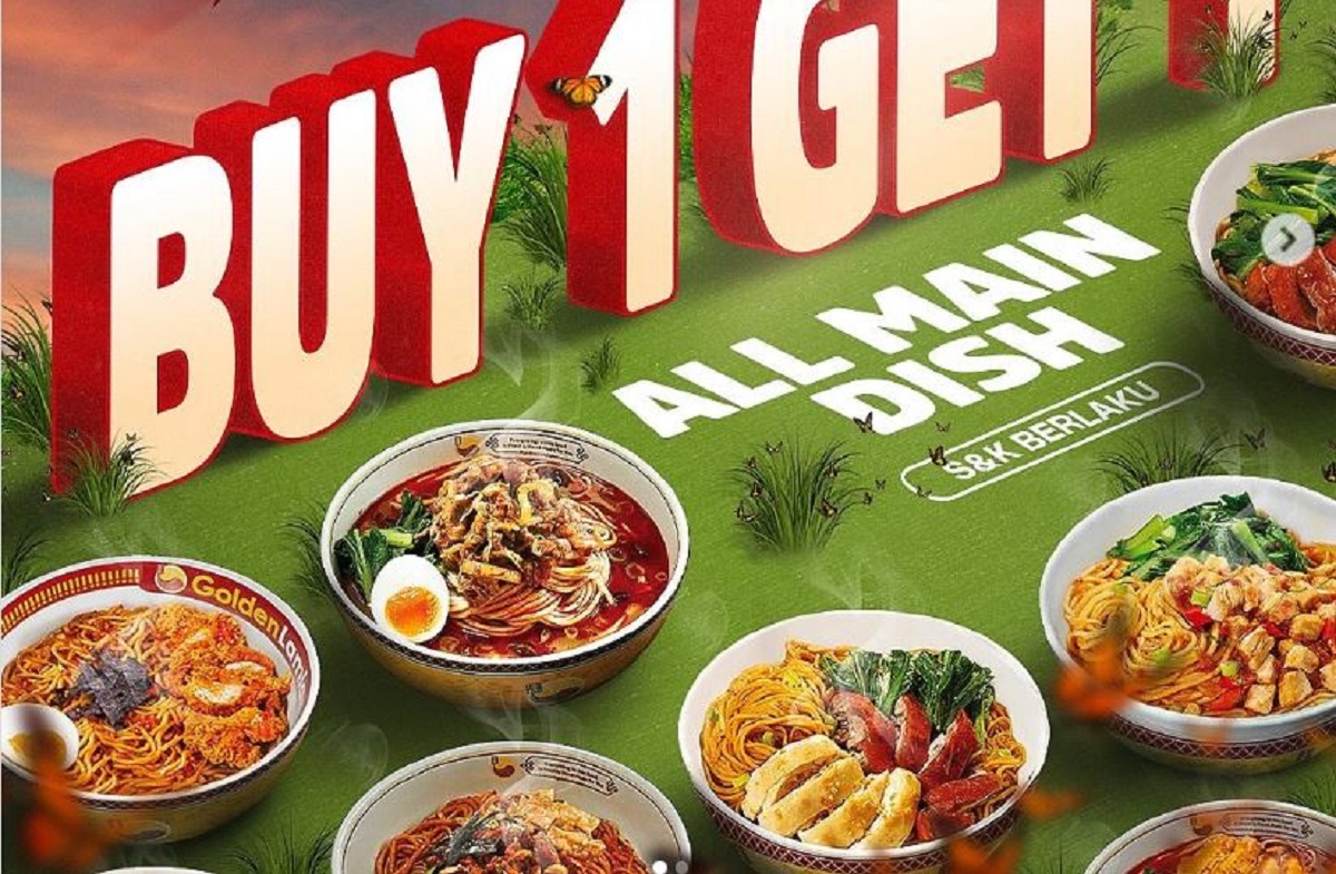 Nikmati Makan Hemat Buy 1 Get 1 dan Buy 2 Get 1 di Golden Lamian, Banjir Promo Selama Bulan Ramadhan!